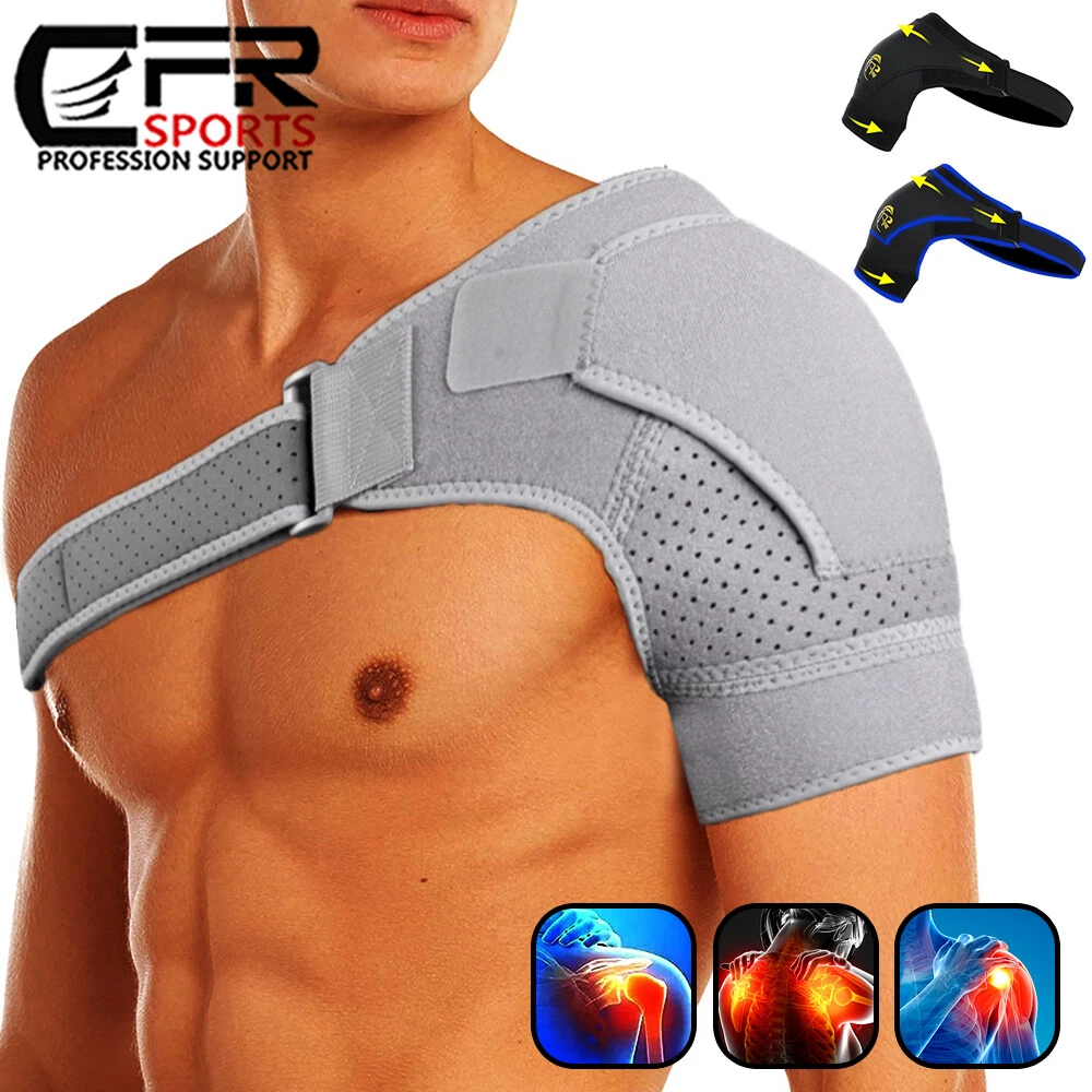 Shoulder Support Brace Neoprene Compression Rotator Cuff Dislocated AC  Joint CFR