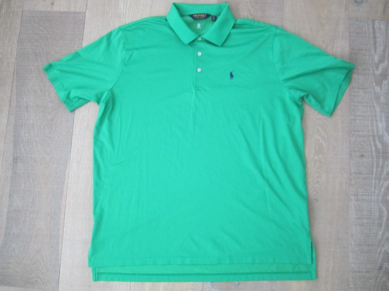 Polo Ralph Lauren Golf Kelly Green Polo Men's XXL 2XL Bellagio
