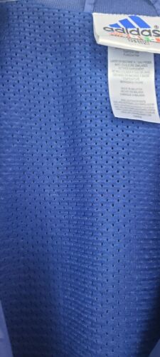 Vtg Y2K Adidas Men’s TRACKSUIT Jacket & Pants Large Blue & Brown Purple **READ** - Picture 8 of 19
