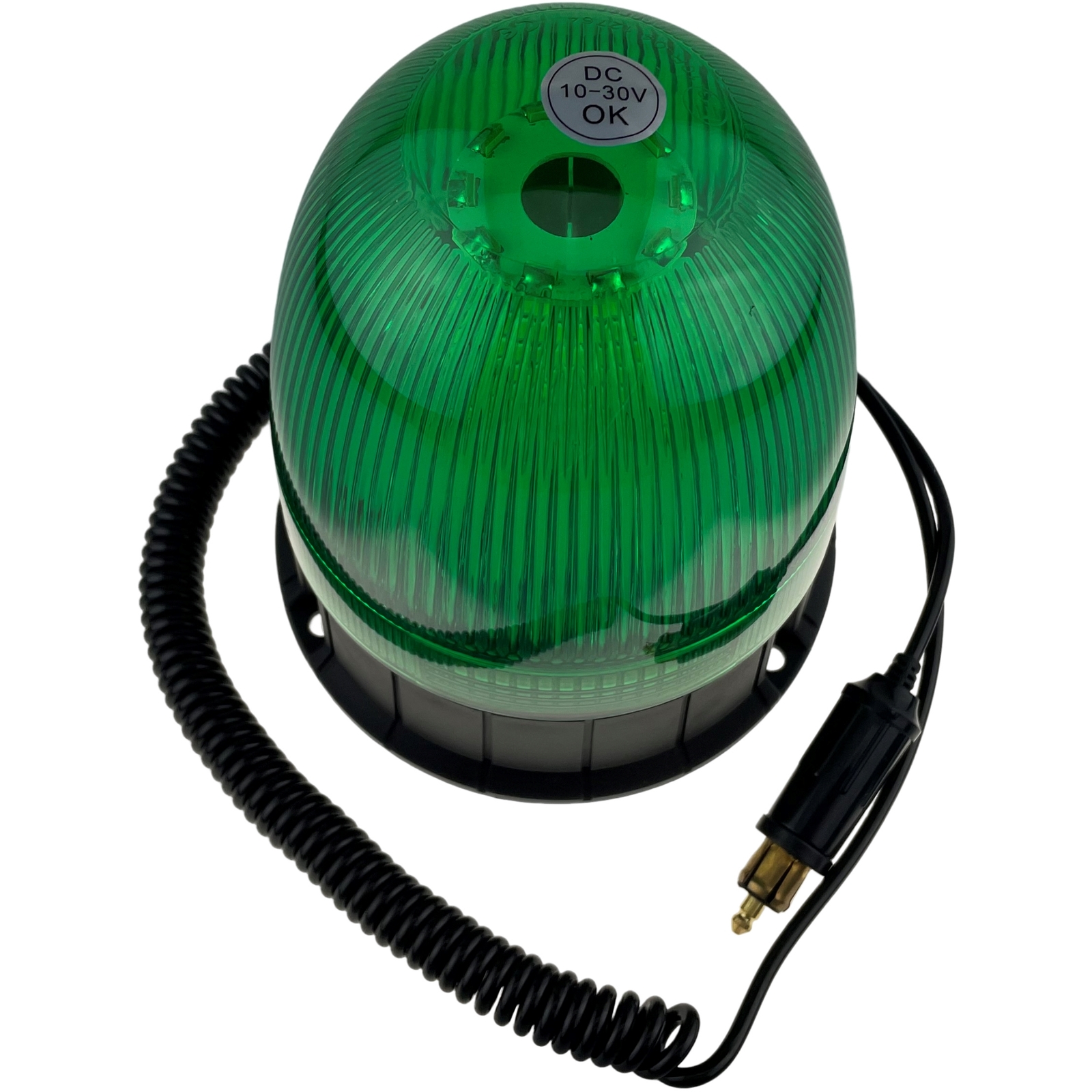 LED Green Flashing DIN Standard Beacon Magnetic for Kubota Hazard Strobe