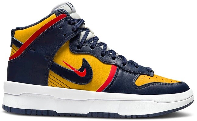 Nike “Dunk High Up Rebel Michigan” (DH3718-701) Women Shoes Sz