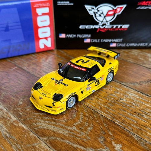 1/43 AZIONE #3 PILGRIM - EARNHARDT 24 ore 2001 Corvette C5-R Goodwrench Service + - Foto 2 di 16