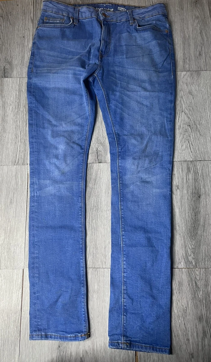 River island mens store stretch jeans