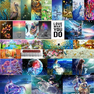 DIY Full Drill Round Diamond Painting Cross Stitch Embroidery Mosaic Kit Home DIY Full Drill Round Diamond Painting Cross Stitch Embroidery Mosaic Kit Home