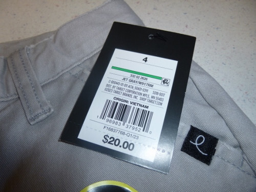 Lot of 4 Boy's Washed Chino Pants - art class Gray 4 All NEW - Picture 3 of 6