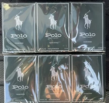 Lot of 6 POLO Ralph Lauren COLOGNE INTENSE Spray Vial 1.2ml Each