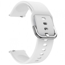 Watch Strap For Huawei Watch Samsung Active Xiaomi Amazfit Bip 20 Mm White