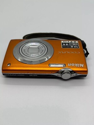 Nikon COOLPIX S3000 12.0MP 4x Optical Zoom CCD Digital Camera