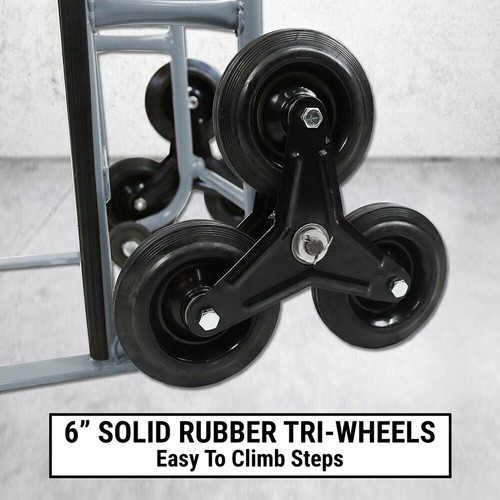 Stair Climber Hand Trolley Steps Truck Climbing Cart Transport Climb 6 Wheels - Picture 3 of 9