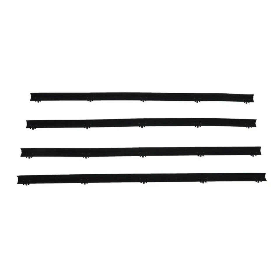 Novo conjunto de vedações de faixa meteorológica de canal de corrida de porta e janela para caminhão Dodge 1972-1979 - Imagem 2 de 4