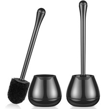 Toilet Brush And Holder 2 Pack Toilet Bowl Brush And Holder With Long Handle Pla