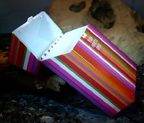 1 x Zigarettenbox Zigaretten Dose Box Etui neue Motiv Serie Streifen No 1 - Bild 4 von 5
