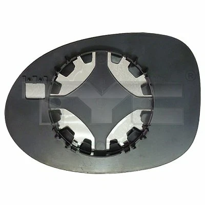TYC 328-0070-1 Mirror Glass, outside mirror for Renault