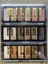 3 PACK Milani Gilded Mini Eyeshadow Palette 110, 120, 150