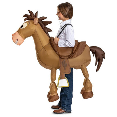Toy Story Bullseye Inflatable Ride-On Costume for Kids | One Size by Disguise