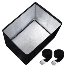 Air Conditioner Cover for Outside Unit, 3 Layers Insulation Window Air Black