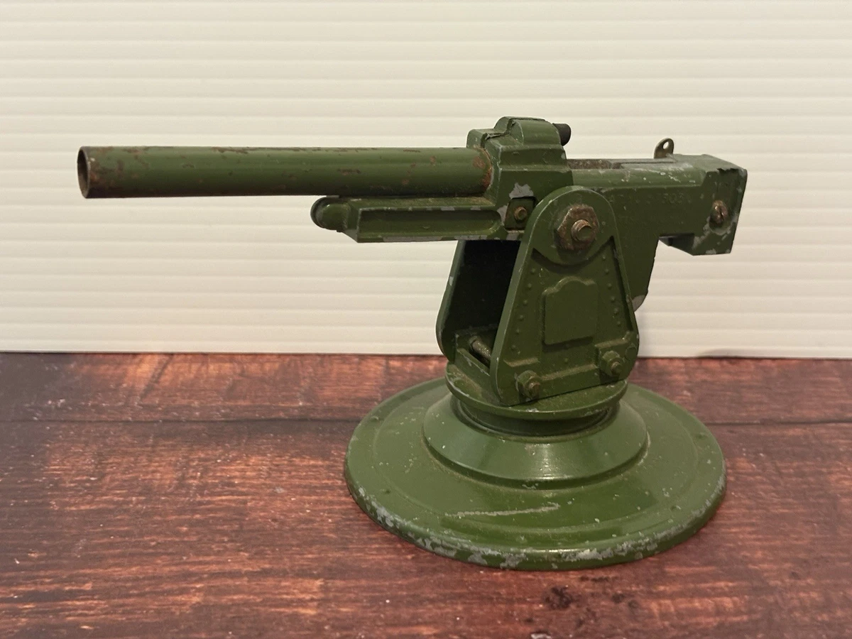 Vintage 1953 Bullock Model Diecast Toy Cannon Made in England