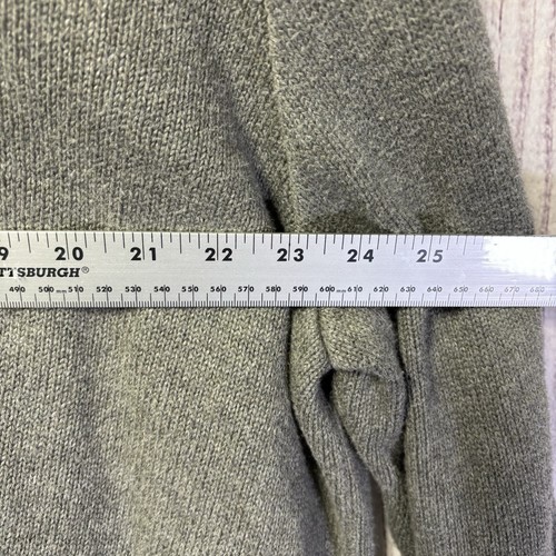 Polo Ralph Lauren Herren grau meliert Strick Baumwolle Knopf Stehkragen Pullover Größe 2XL - Bild 7 von 7