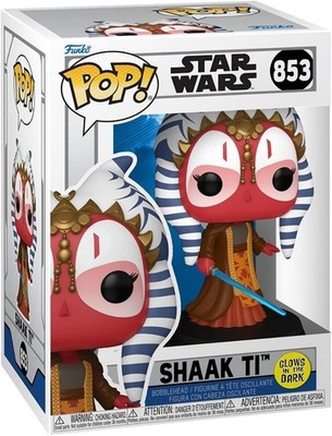 Star Wars - Shaak Ti - #853 - Glow In The Dark - Clone Wars - Funko Pop!