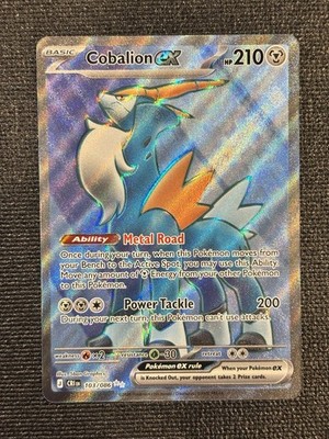 Cobalion ex 103/086 Full Art - Chaos Rising - Ultra Rare NM