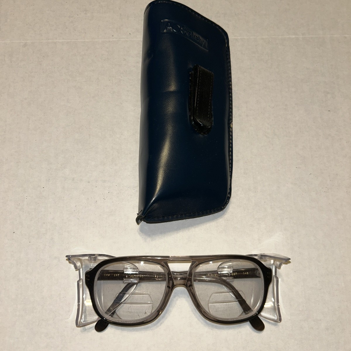 Vintage AO American Optic Z87 USA Safety Glasses Frames Clear Lens