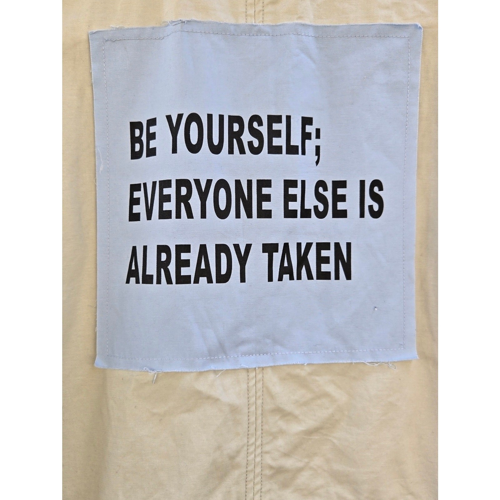 Rare Zara Man Light Beige Long Utility Jacket - Bold Self-Expression! image 2