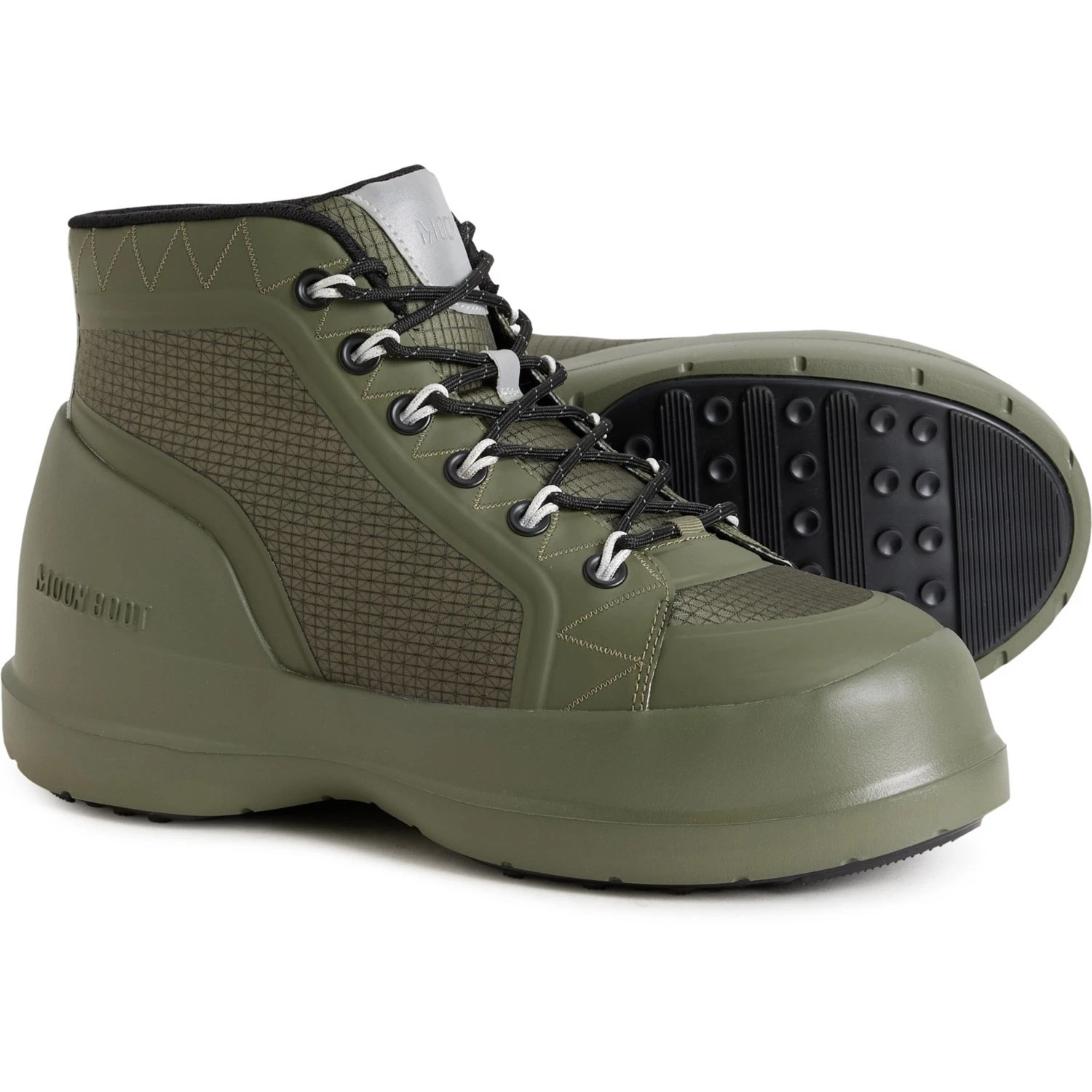 Moon Boots Luna Trek Mid Boots Men’s Sz 45 46 47 Mickey Bunny NIB
