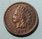 ■ 1897 INDIAN PENNY ONE CENT ☐ Full Liberty