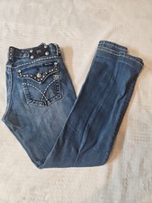 Miss Me Boot Jeans JW5087B5 Rhinestone Flap Pocket Women  s Size 30