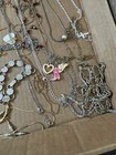 huge vintage to now jewelry mixed lot Wearable Crafts Some Signed — photo 7