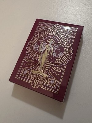 Tycoon Theory 11 Bicycle Playing Cards New & Sealed Red Edition