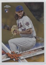 2017 Topps Chrome Gold Wave Refractor 9/50 Robert Gsellman #43 0t2