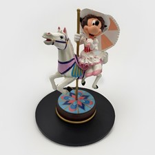 Minnie Mouse Mary Poppins Figure Horse Carousel Disney Co 10” x 8” VTG