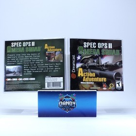Spec Ops 2 II: Omega Squad CIB W/ Manual - Sega Dreamcast
