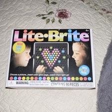 Lite-Brite Mini Light-Up Peg Art Set, 90 Pieces, Ages 4  Age 4-7 