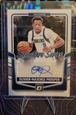2024-25 Panini Donruss Optic - Signature Series Olivier-Maxence Prosper, (AU)