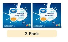 Great Value Instant Nonfat Dry Milk, 3.2 Oz, 10 Count