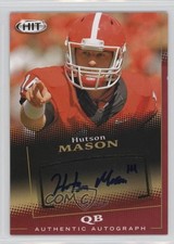 2015 Sage Hit Auto Red Hutson Mason #A19 Auto 0f8