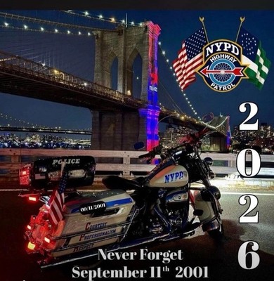 NYPD windshield decal 2026