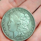 1879 Morgan Silver Dollar $1 Business Strike Philadelphia 0.900 Silver KM#110
