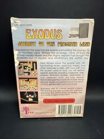 Exodus: Journey to the Promised Land (NES) Works Great Complete CIB🔥