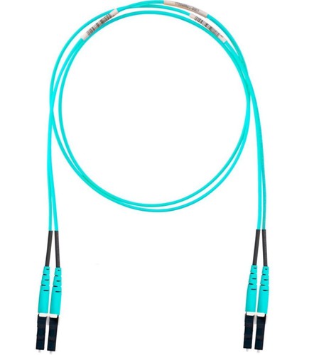 Panduit FX2ERLNLNSNM006 6 Meter LC Duplex 2-Fiber Patch Cord Riser OM3 Aqua - Picture 1 of 3