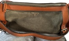 Authentic PRADA Women s Bauletto Italian Sued...