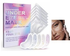 Collagen Under Eye Mask Patches for Dark Circles, Puffiness & Hydration 20 Pair