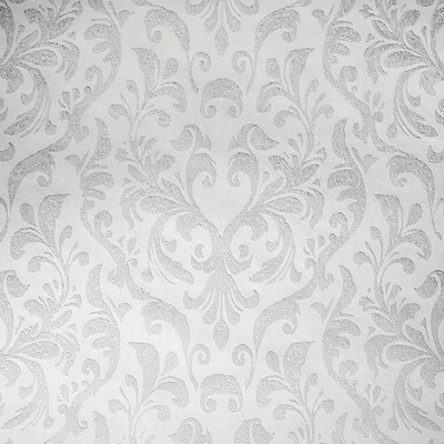 64857 - Urban Classics Notting Hill / Loft Damask Pearl White Galerie Wallpaper