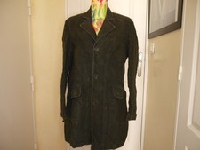 VESTE VINTAGE VELOUR  VERT FONCE MARLBORO CLASSICS TAILLE 38 (M/L)