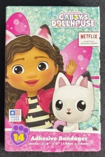 Gabby's Dollhouse Adhesive Bandages (14 pcs) Brand New & Sealed!! BOGO50%