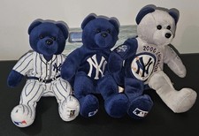 New York Yankees 2000 World Series Champions Plush Bear MLB Collectible