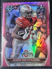 2022 Bowman University Chrome - Jaxon Smith-Njigba #78 Pink Refractor (RC)