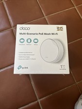 deco multi scenario PoE Mesh WiFi 6 1 Pack, Still Sealed In Box, Not Used